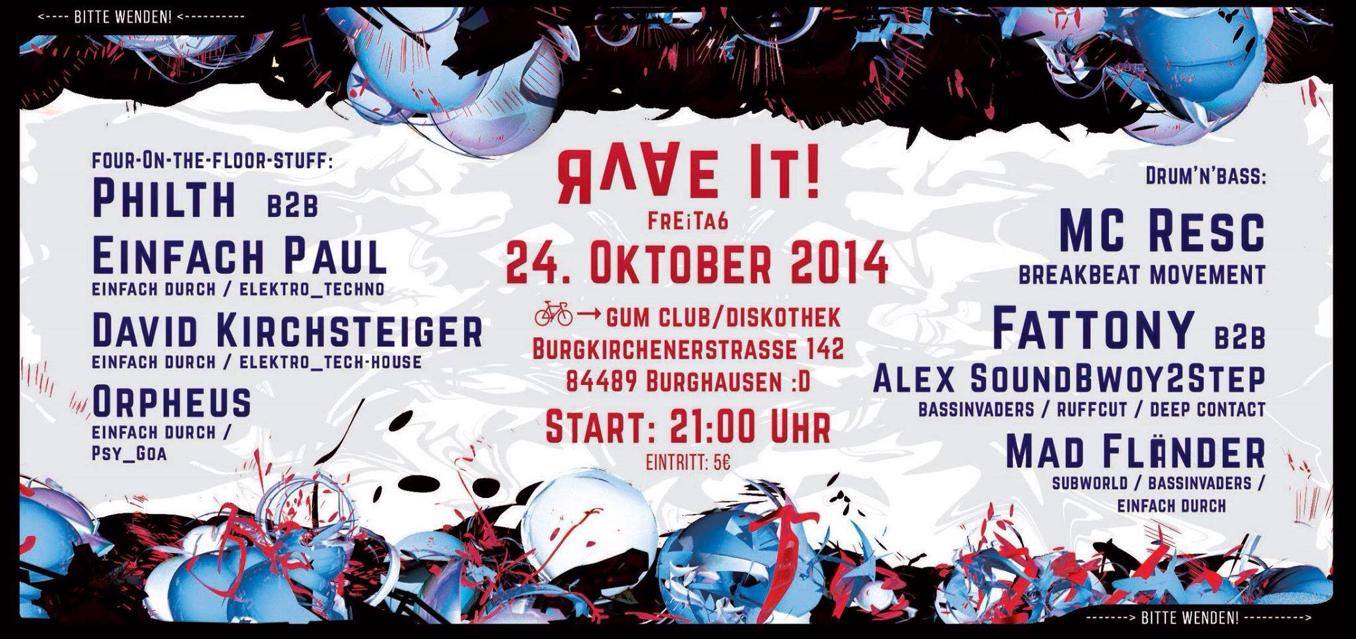 24.10.2014 Rave it 3!
